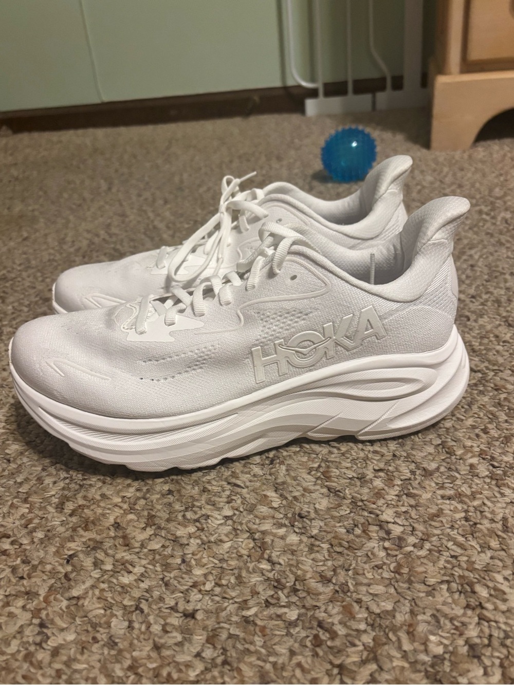 Hoka Clifton Women's White Sneakers